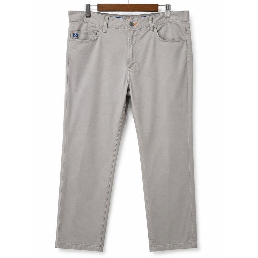 STITCH Golf Stitch's Britches Men's 34x30 Gray 5 Pocket Tencel Stretch Pants